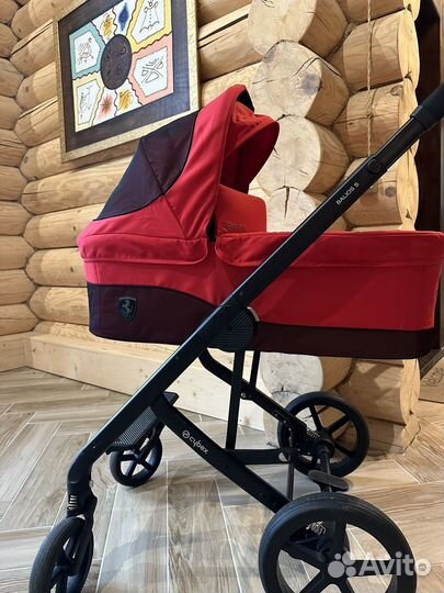 Коляска cybex balios s 2 в 1 ferarri