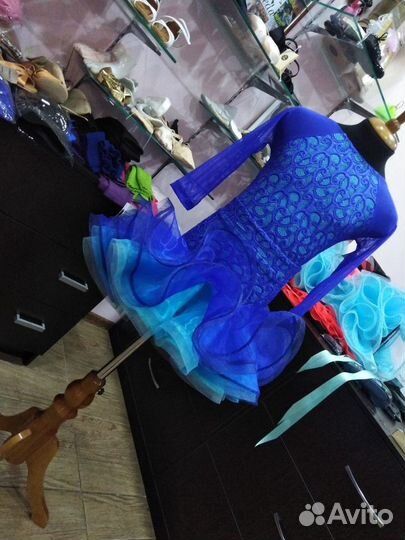 Платье для бальных танцев Ю1