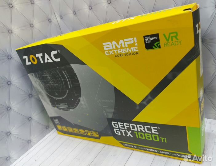 Игровая видеокатра zotac GTX 1080TI 11gb
