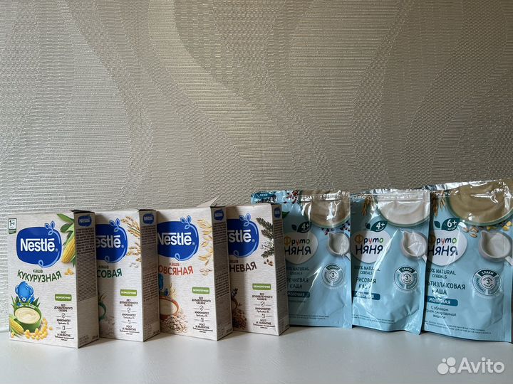 Детское питание, каши, смесь