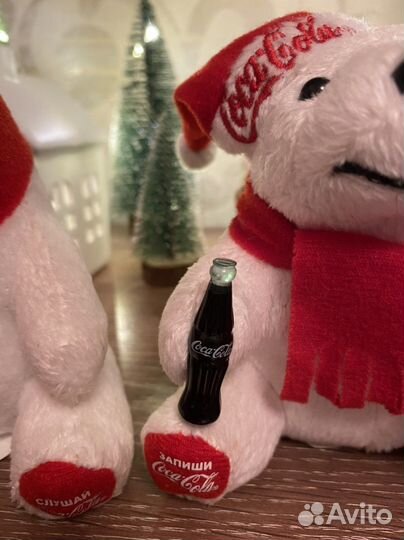 Новогодние мишки Coca Cola Кока Кола