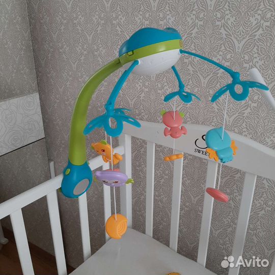 Мобиль на кроватку с проектором