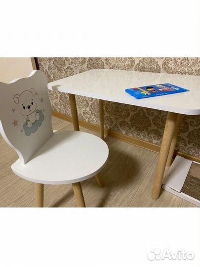 Детский стол и стул новый