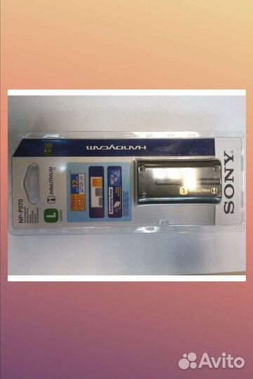 Аккумулятор Sony NP-F970. (Новый.)