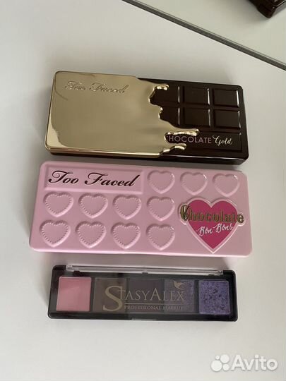 Too faced, Stasy Alex тени