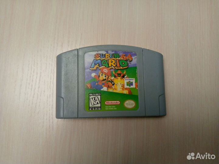 Картридж Super Mario 64