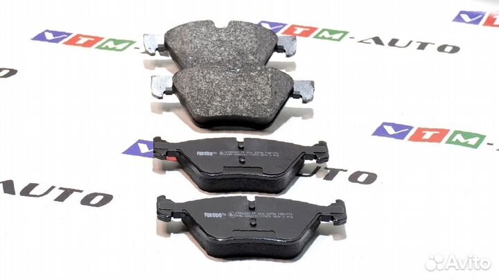 Miles Колодки тормозные mercedes W210 208 200 320