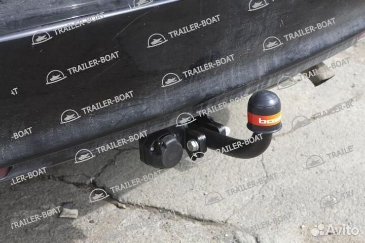 Фаркоп Toyota Highlander 2000-2007, рама и крюк шар 50 мм, 2811