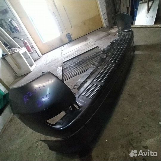 Бампер задний с губой TLC Prado 120