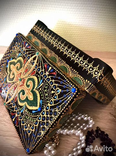 Шкатулка для украшений ручная работа