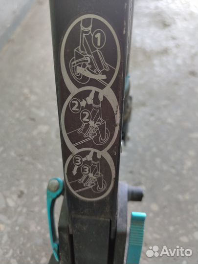 Самокат детский двухколесный бу