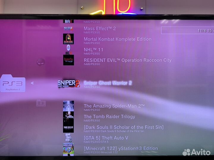 Прошитая Sony PS3 500 GB / Куча игр / Магазин