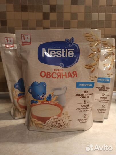 Детские каши nestle