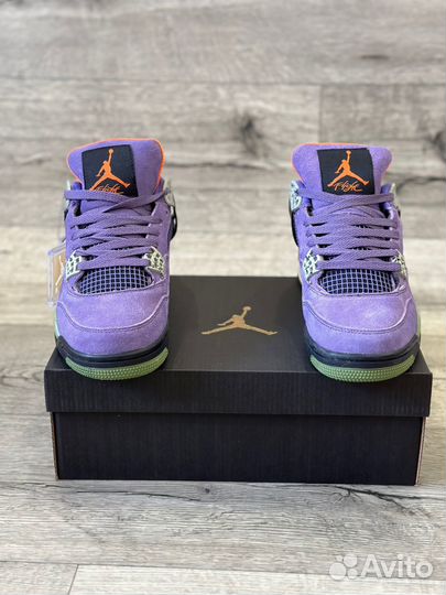 Кроссовки Air Jordan 4 Canyon Purple (36-45)