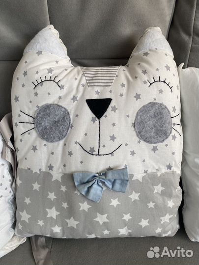 Бортики в детскую кроватку