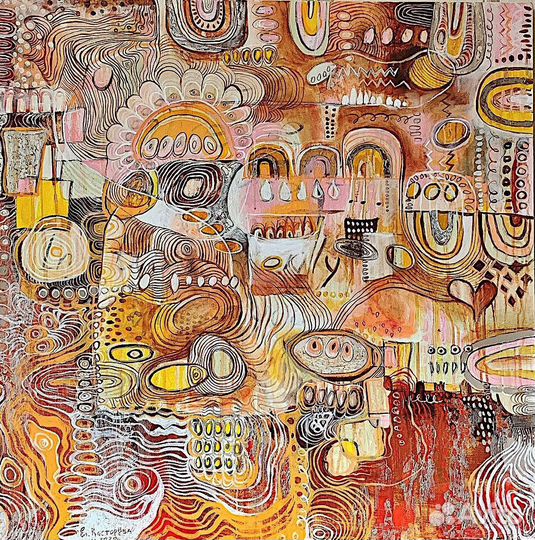 Авторская картина на холсте