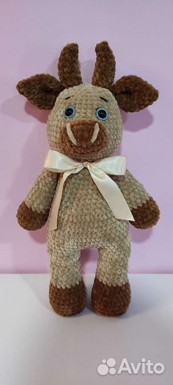 Вязанный бычок