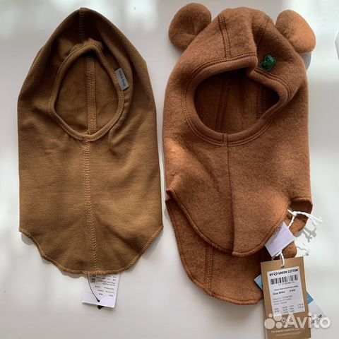 Шапка шлем green cotton новая