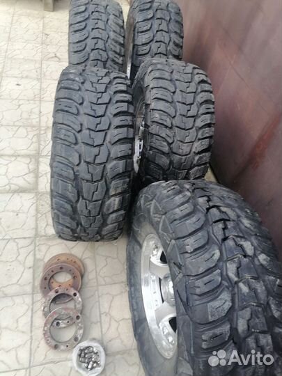 Грязевые колеса на УАЗ r16