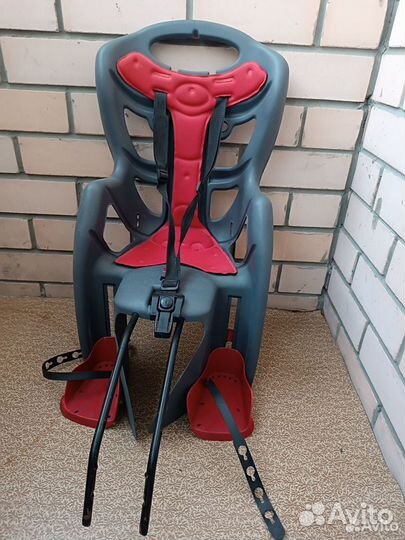 Велокресло заднее Pepe Standard, на велосипед