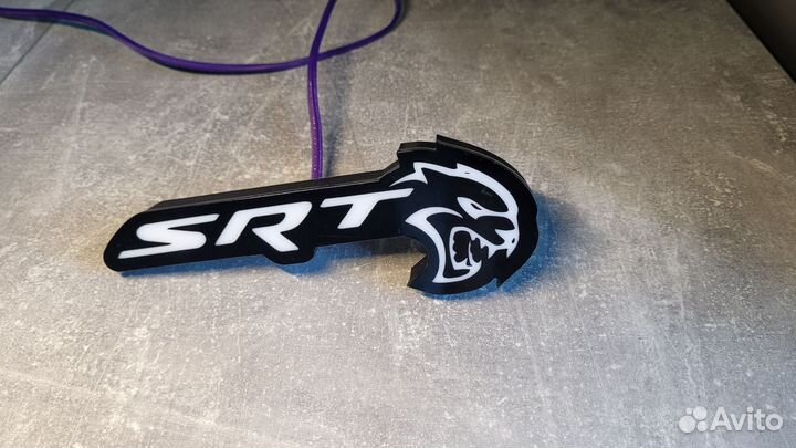 Эмблема /шильд RGB SRT hellcat