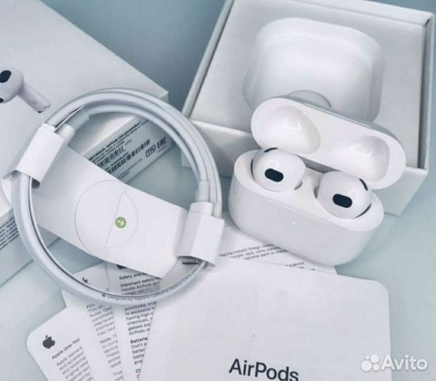 Беспроводные наушники apple airpods 3