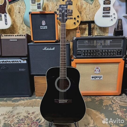 Акустическая гитара Ibanez PF15 Black China 2010s