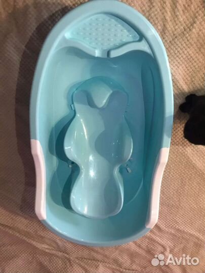 Ванночка для купания с горкой