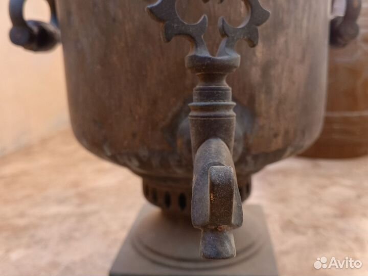 Самовар на дровах старинный