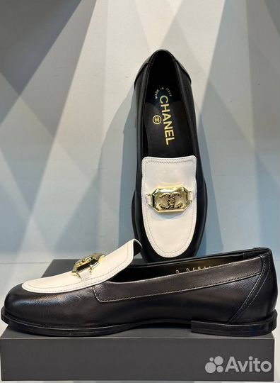 Мокасины женские chanel