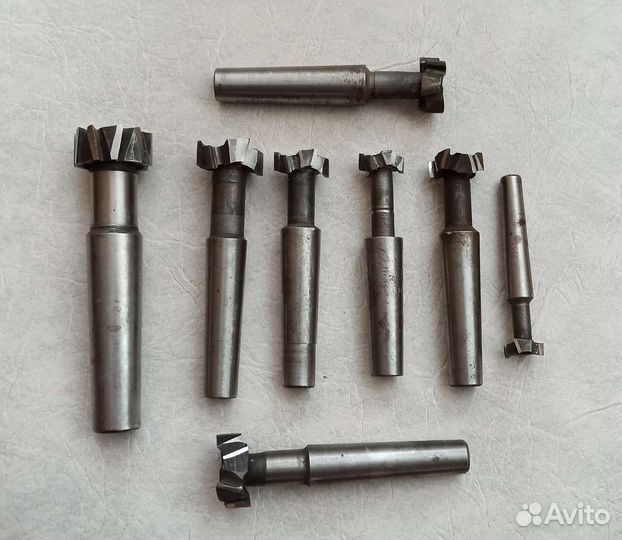 Фрезы для т-образных пазов по металлу