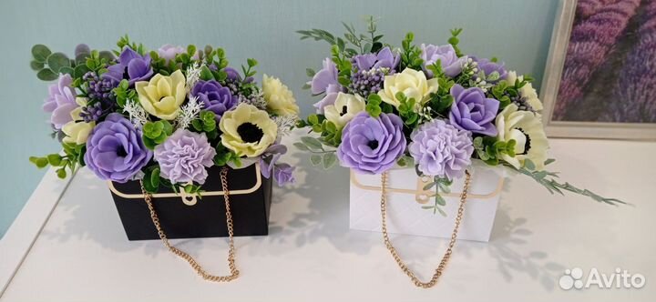 Букет из мыла