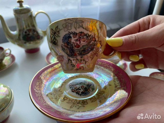 Сервиз кофейный Мадонна гейша СССР