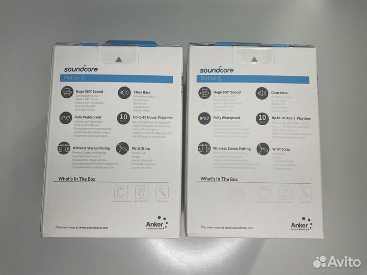 Две колонки Anker Soundcore Motion Q Новые