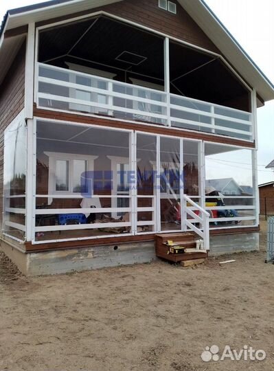 Мягкие окна для веранды