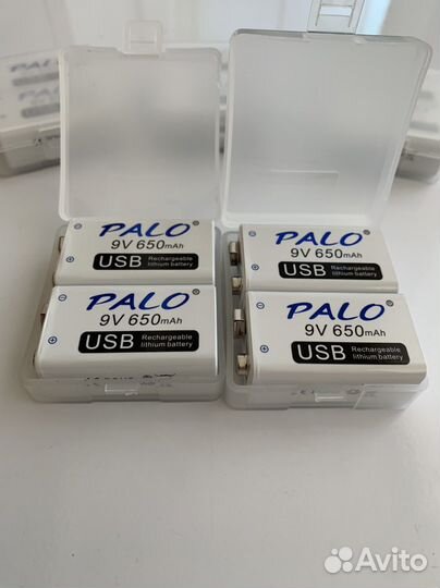 Аккумулятор-2шт krona 9v Palo