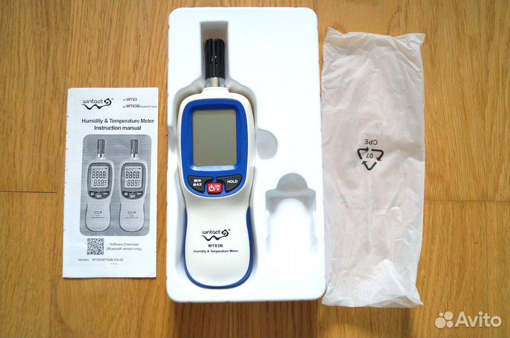 Измеритель температуры и влажности WT83B