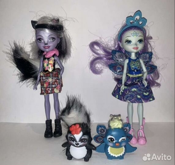 Куклы энчантималс с питомцами