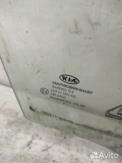 Стекло передней правой двери Kia Ceed 1 ED