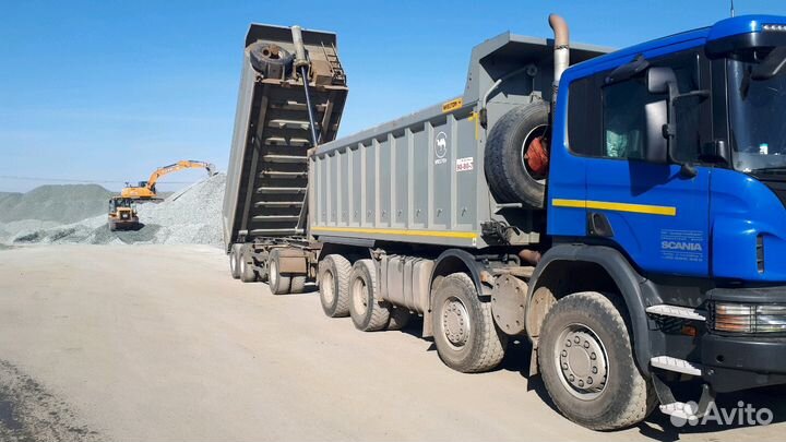 Щебень, пгс