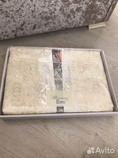 Постельное бельё Blumarine евро размер