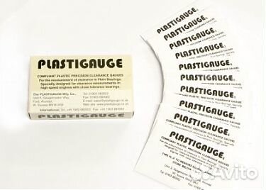 Калибр 0,018 - 0,045 мм (10 шт) PL-X Plastigauge