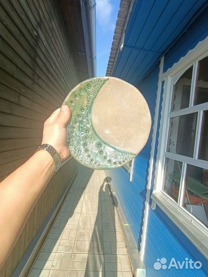 Тарелка из глины