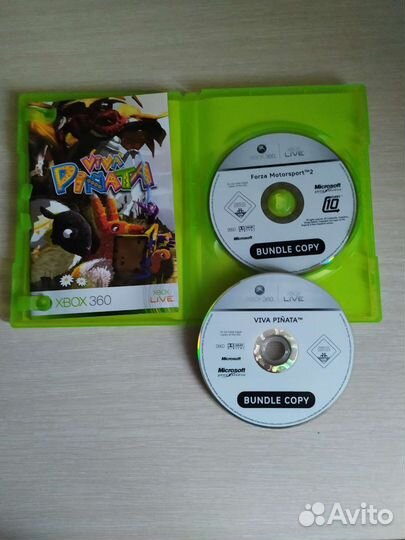 Viva pinata + forza motorsport 2 xbox 360