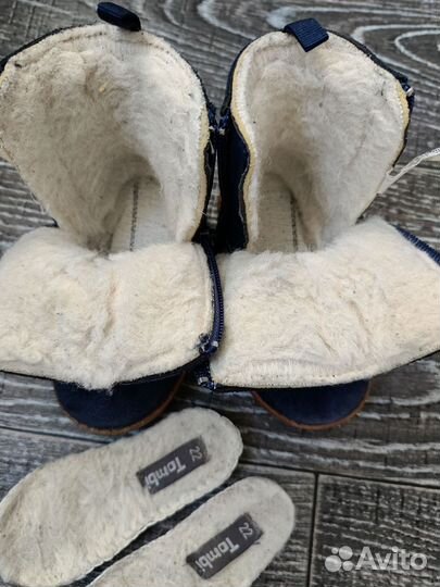 Сапожки-угги на зиму tombi и DeMar 22 размер