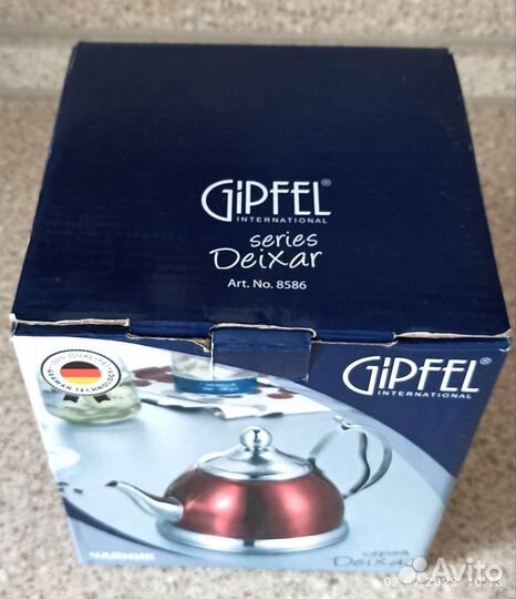 Чайник Gipfel deixar (1 литр) новый