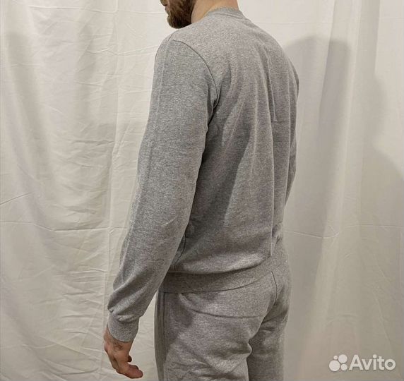 Спортивный костюм серый мужской