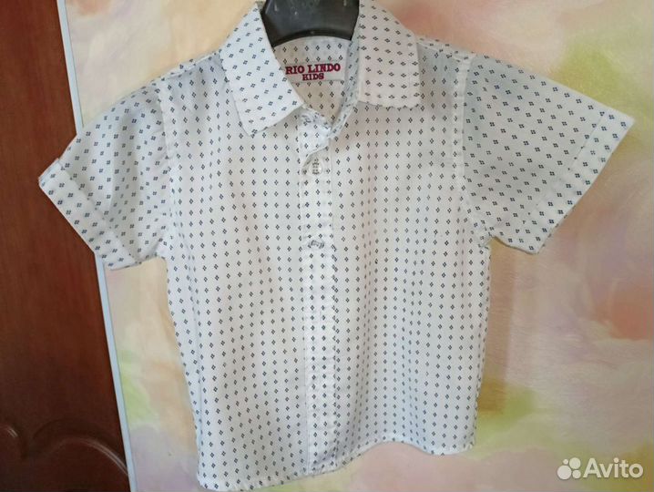 Рубашка и жилет для мальчика