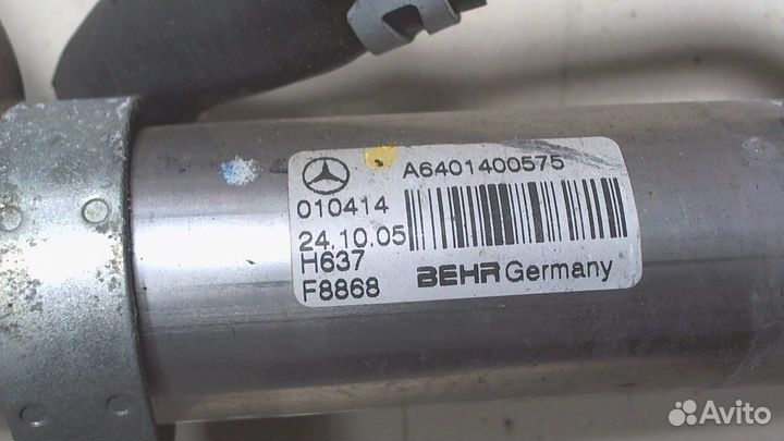 Охладитель отработанных газов Mercedes A W169, 200