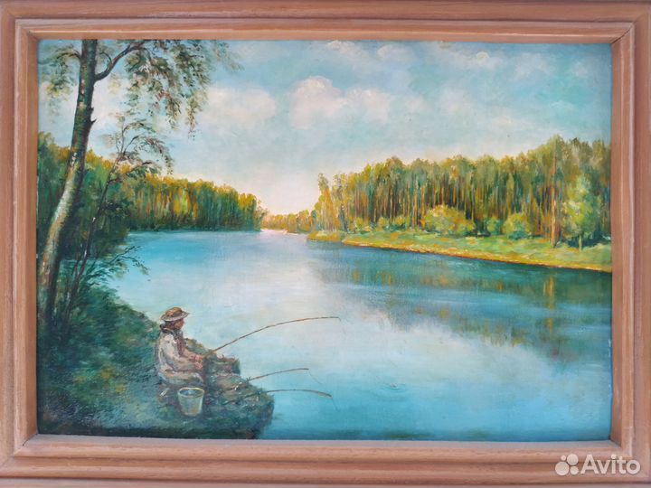 10 картин маслом на хосте (Торг уместен)